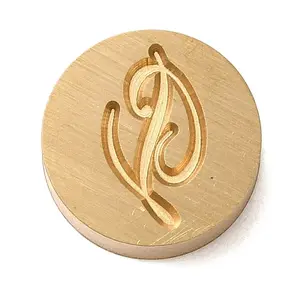 Golden Tone Brass Letter Stamps