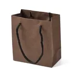 Rectangle Paper Gift Storage Bags with Rope Handles