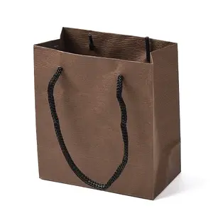 Rectangle Paper Gift Storage Bags with Rope Handles