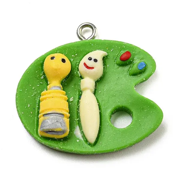 Opaque Resin Pendants