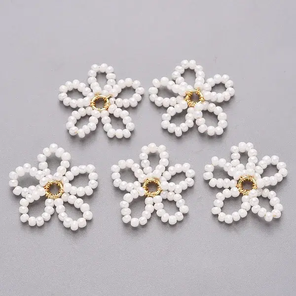 Glass Seed Beads Pendants