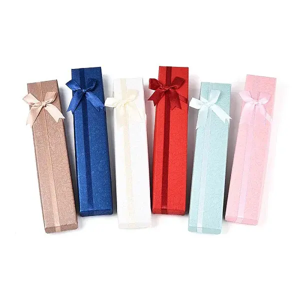 Cardboard Jewelry Necklace Storage Boxes