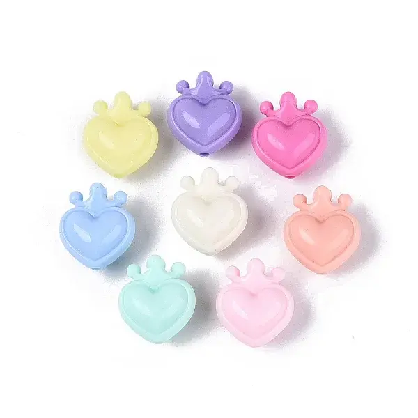 Opaque Plastic Beads