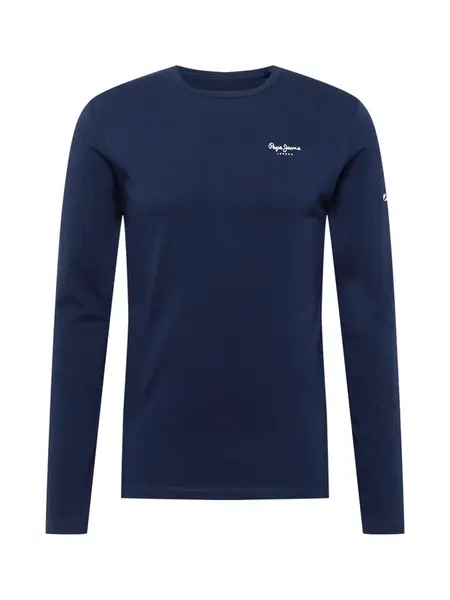 Pepe Jeans Tričko  námornícka modrá / biela
