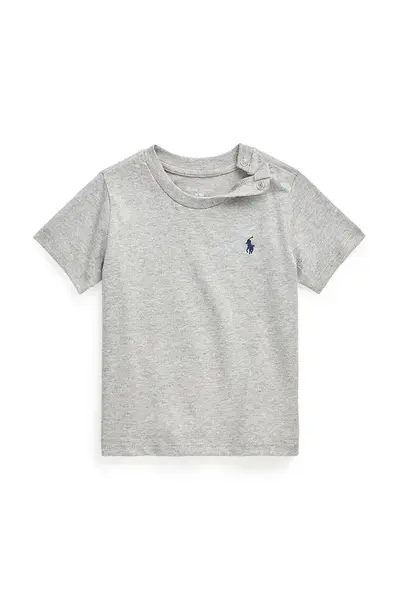 Tričko Polo Ralph Lauren šedá barva, 320832904037