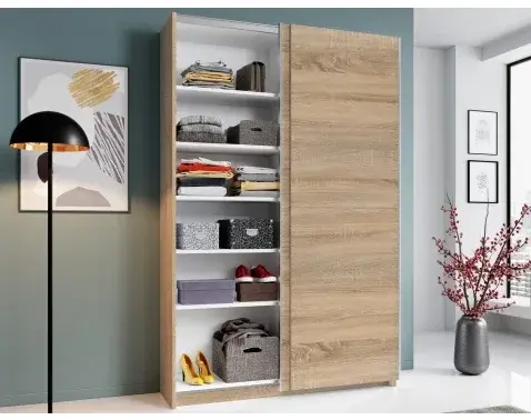 Šatníková skriňa Fast, dub sonoma%