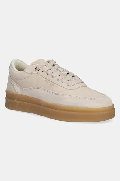 Semišové tenisky Tommy Hilfiger MODERN COURT SNEAKER SUEDE