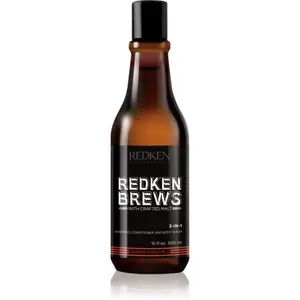 Redken Brews 3 v 1 šampon, kondicionér a sprchový gel 300 ml