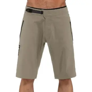 Horsefeathers STOKER Pánské cyklistické šortky, béžová, velikost