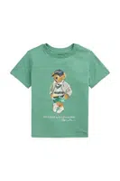 Tričko Polo Ralph Lauren zelená barva, 322973121001