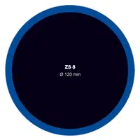 Záplata ZS 5 na opravu duší průměr 60 mm - 1 kus - Ferdus 1.06 Varianta: ZS 8 na opravu duší průměr 120 mm. 10 ks