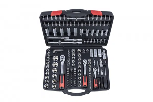 Gola sada s nářadím 1/4”, 3/8” a 1/2”, 171 dílů - QUATROS QS50171