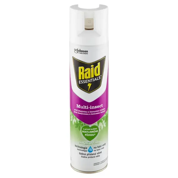 RAID Essentials proti lietajúcemu a lezúcemu hmyzu 400 ml