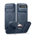 Suritch MagSafe Kickstand Camprotector obal iPhone Air, modrý