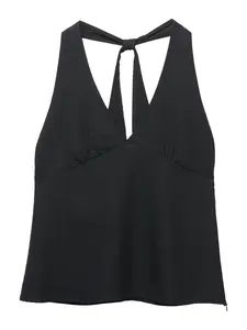 Pull&Bear Top  čierna