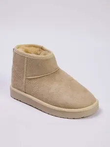 Trendyol Nízke čižmy  piesková