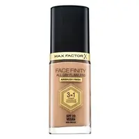 Max Factor Facefinity All Day Flawless Flexi-Hold 3in1 Primer Concealer Foundation SPF20 tekutý make-up 3v1 55 30 ml