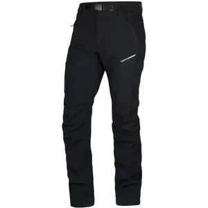 Northfinder BLAZEJ Pánske softshellové nohavice, čierna, veľkosť