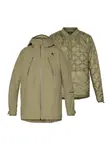 BURTON Outdoorová bunda  kaki
