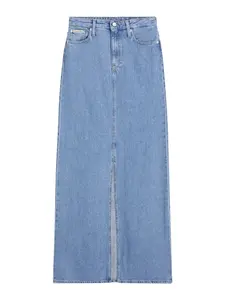Calvin Klein Jeans Sukňa  modrá denim