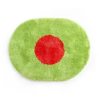Koberec do koupelny Helio Ferretti Olive 60 x 45 cm zelená barva