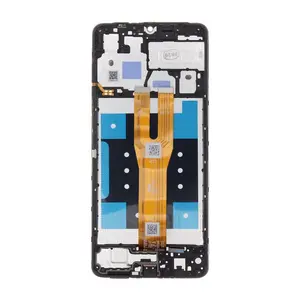 LCD display + dotyková deska + přední kryt pro Samsung Galaxy A06, black (Service Pack)