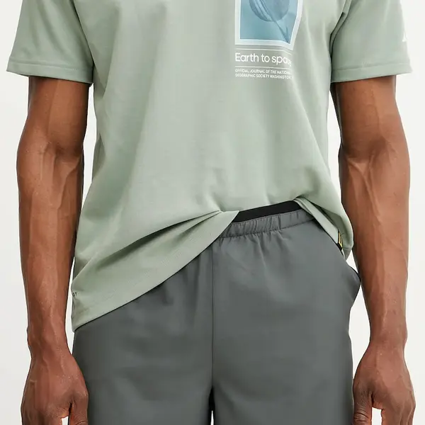 Kraťasy adidas TERREX pánské, zelená barva, JF1234