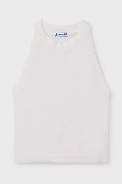 Dětský top Mayoral béžová barva, 6041