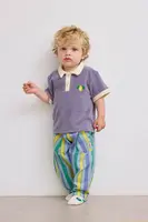 Dětské polo tričko Bobo Choses Happy Dog modrá barva, s potiskem, 125AB016