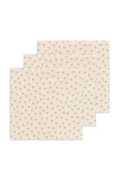 Dětská plenka Konges Sløjd 3 PACK MUSLIN CLOTH GOTS 3-pack KS102361