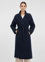 Čierny dámsky kabát ORSAY