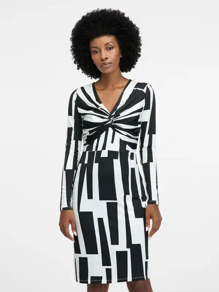 Black women's knee-length dress ORSAY - Women's