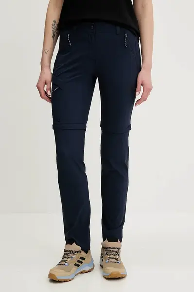 Outdoorové kalhoty Mammut Runbold IV dámské, tmavomodrá barva, 1022-02610