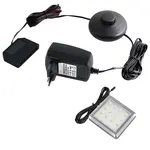 LED osvětlení Square 1bodové teplá bílá