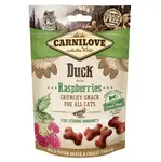 CARNILOVE Cat Crunchy Snack Duck&Raspberries 50 g