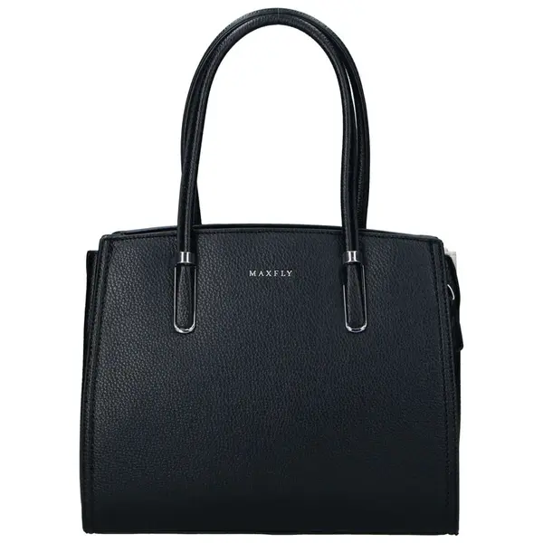 Elegantní dámská koženková kabelka na rameno Miraya, černá