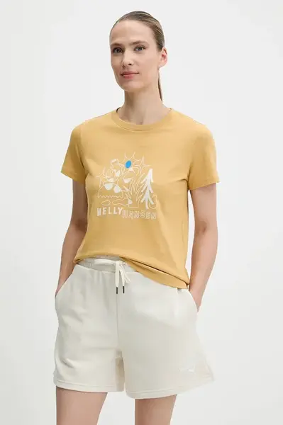 Bavlněné tričko Helly Hansen MASSIF GRAPHIC