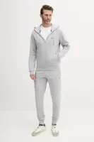 Tepláková souprava Lacoste pánská, šedá barva, WH2528T