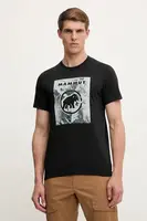 Sportovní triko Mammut Trovat pánské, černá barva, 1017-06470