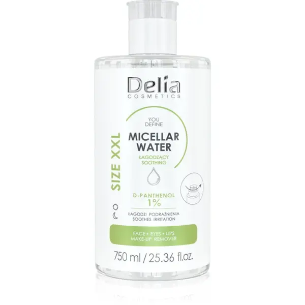 Delia Cosmetics You Define zklidňující micelární voda 750 ml