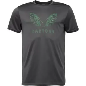 CASTORE SS GRAPHIC T-SHIRT Pánské tričko, tmavě šedá, velikost XXL