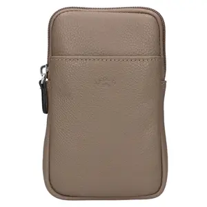 Dámska kožená kabelka na mobil a doklady Katana Anastesa - béžová