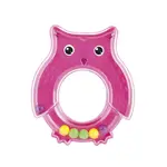 CANPOL BABIES Chrastítko sova - růžové