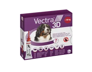 Vectra 3D spot-on pro psy XL (> 40 kg) 3 pipety