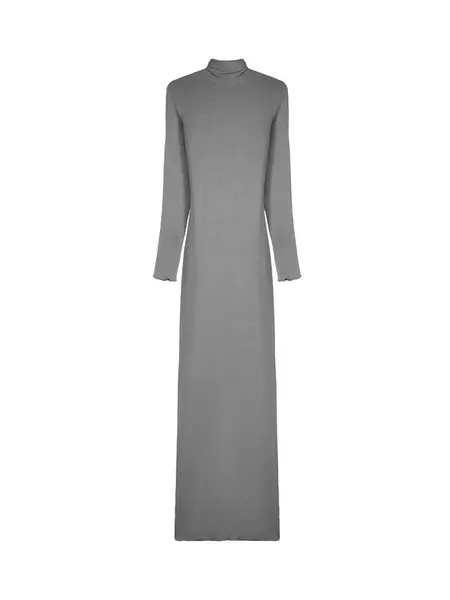 Bershka Šaty  sivá