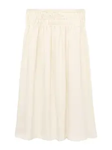 MANGO Sukňa 'Perth'  béžová