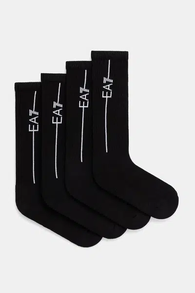Ponožky EA7 Emporio Armani černá barva, CC999.246002