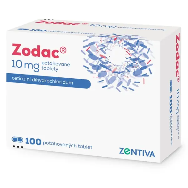 Zodac 10mg 100 tablet