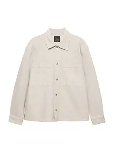 Pull&Bear Prechodná bunda  svetlosivá