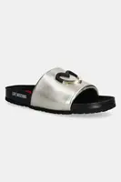 Kožené pantofle Love Moschino